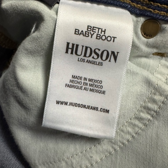 NWT- Hudson Beth Mid-Rise Baby Bootcut Jean - Picture 8 of 8
